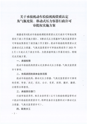 益陽(yáng)市市場(chǎng)監(jiān)督管理局關(guān)于印發(fā)《關(guān)于承接機(jī)動(dòng)車檢驗(yàn)機(jī)構(gòu)資質(zhì)認(rèn)定及氣瓶充裝、移動(dòng)式壓力容器行政許可審批權(quán)的實(shí)施方案》的通知